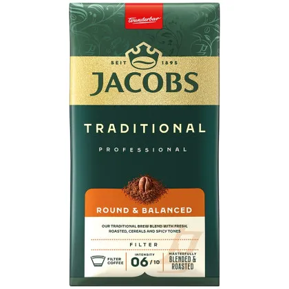 Jacobs Traditional Filterkaffee 500 g gemahlen